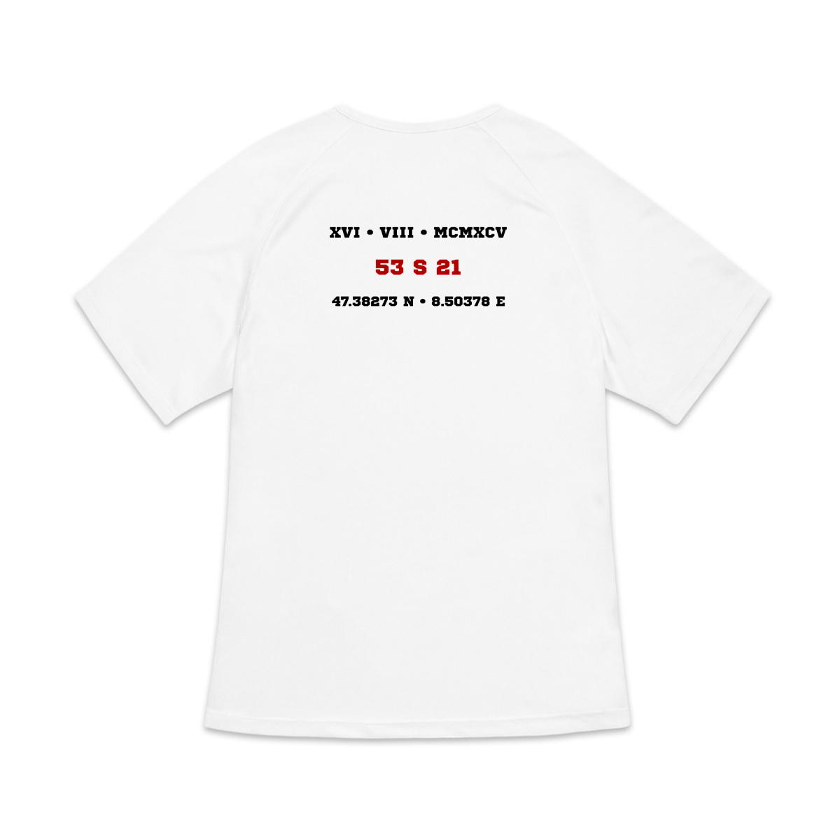 Image back T-shirt de sport recyclé pour femme Aethos x haies - 400 m - Record de France 53 s 21