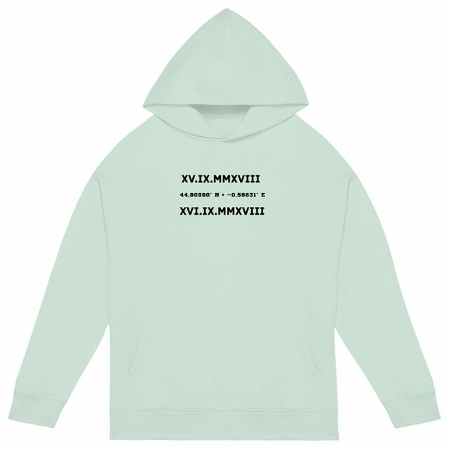 Image back Sweat à Capuche Unisexe Oversized Aethos x Athlétisme – Record du Monde Décathlon 