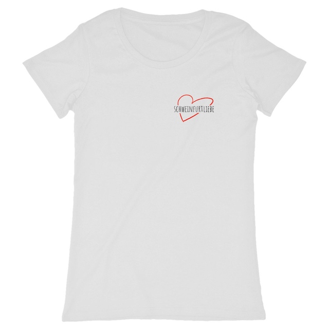 Image back SchweinfurtLiebe Damen T-Shirt classic