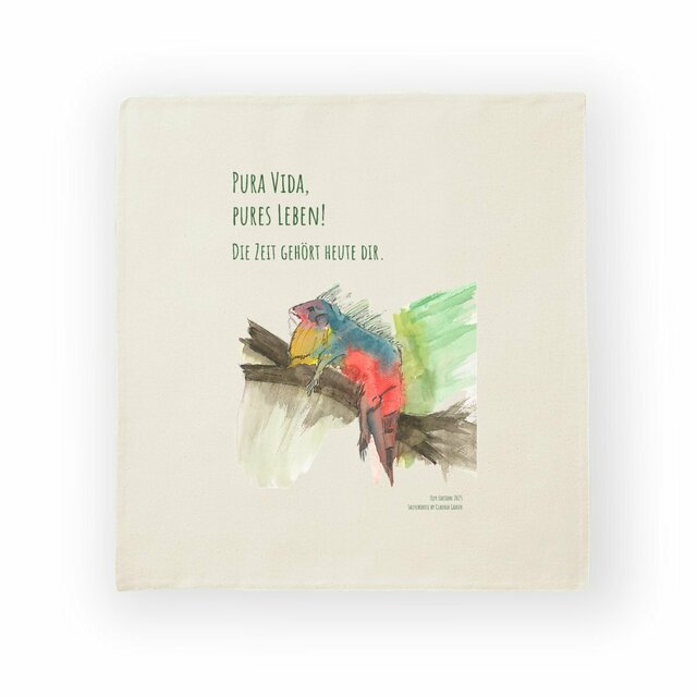 Image back Kissenbezug Pura Vida Leguan