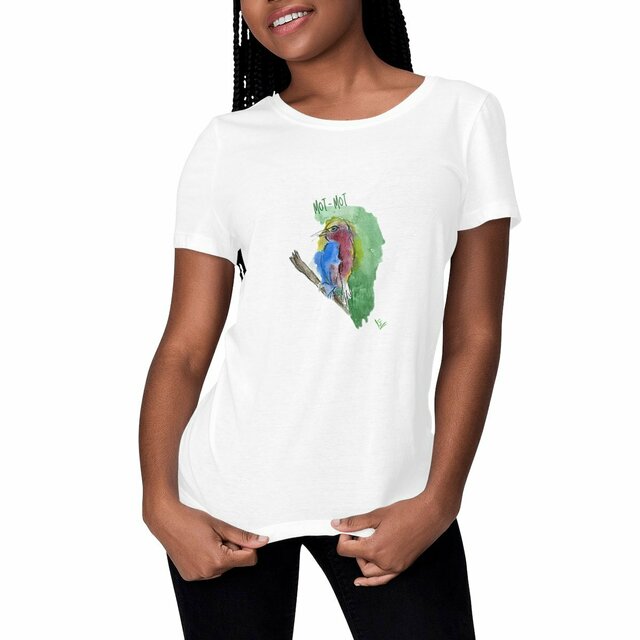 Image front Mot-Mot Vogel klassisches Damenshirt