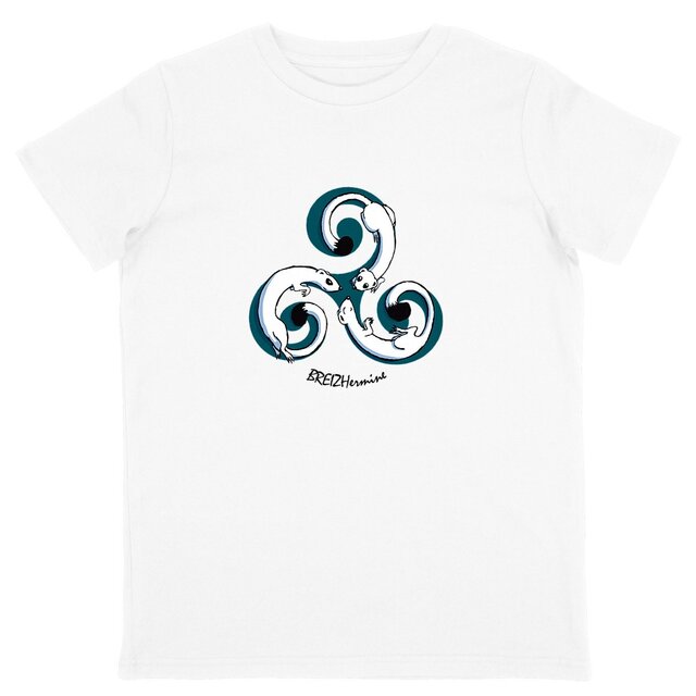 Image back T-shirt enfant - Léger - Hermiskell