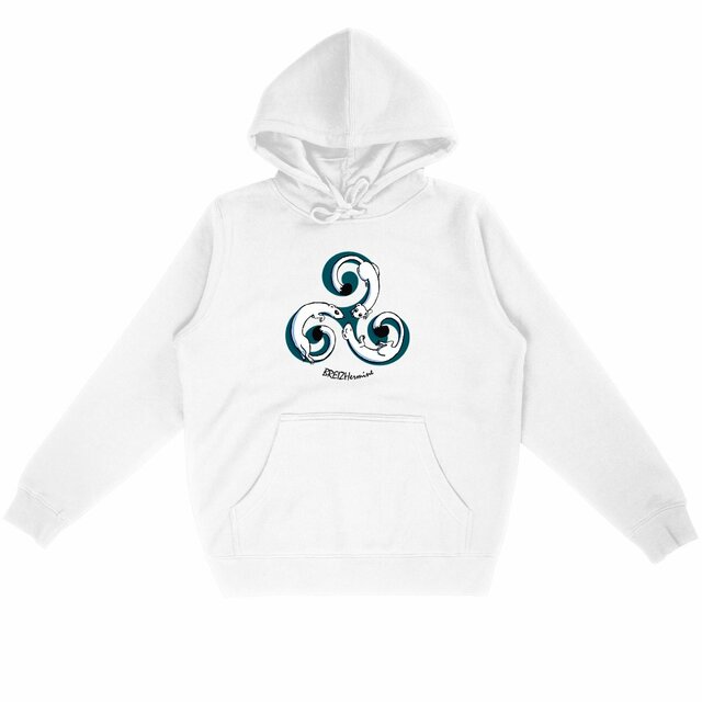 Image back Sweat à capuche unisexe - Léger - Hermiskell