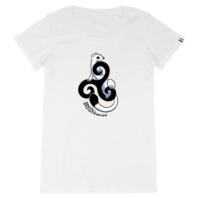 Image back T-shirt Femme - Epais - Celt'hermine