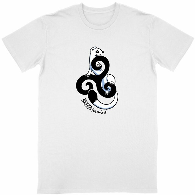 Image back T-shirt unisexe - Léger - Clair - Celt'hermine