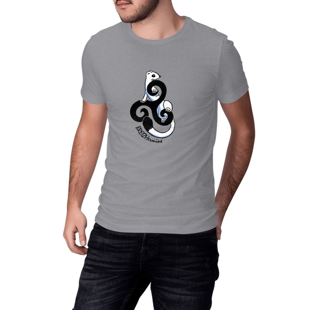 Image front T-shirt unisexe - Léger - Clair - Celt'hermine