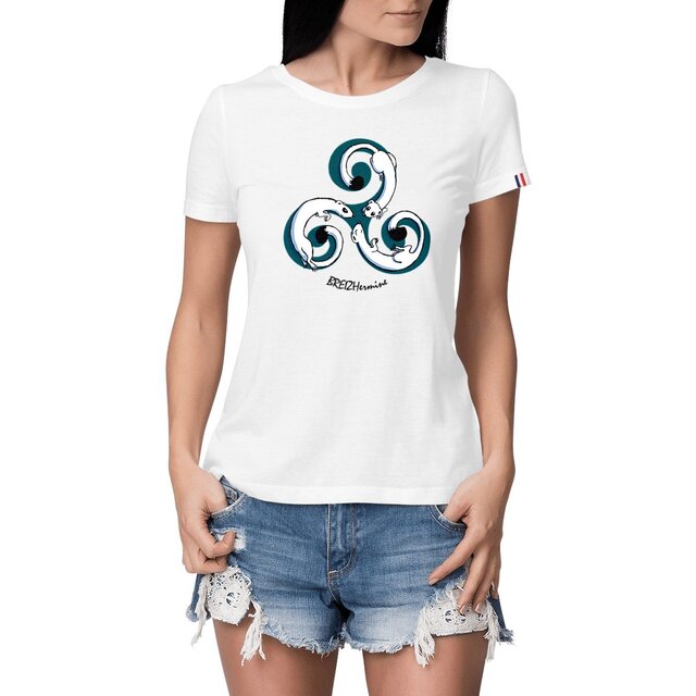 Image front T-shirt Femme - Epais - Hermiskell