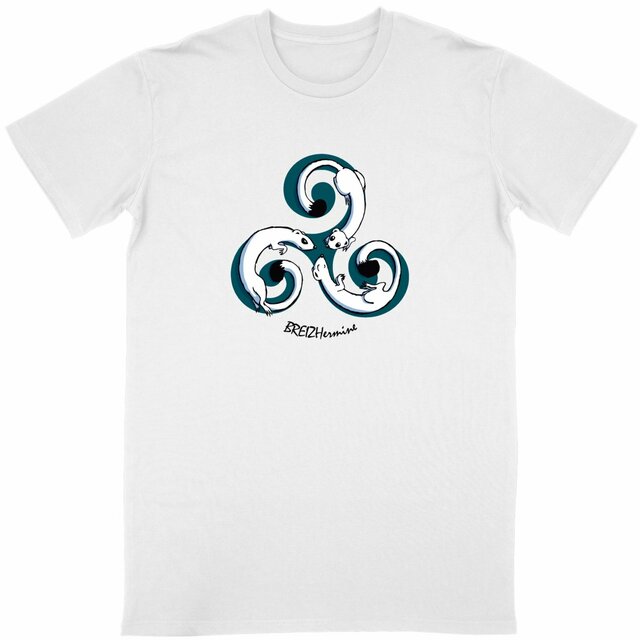 Image back T-shirt unisexe - Léger - Hermiskell