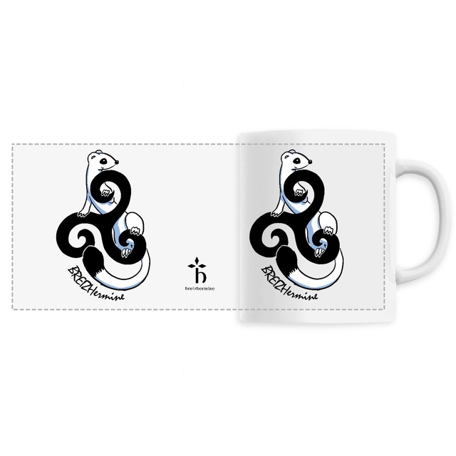 Image front Mug céramique - Celt'hermine