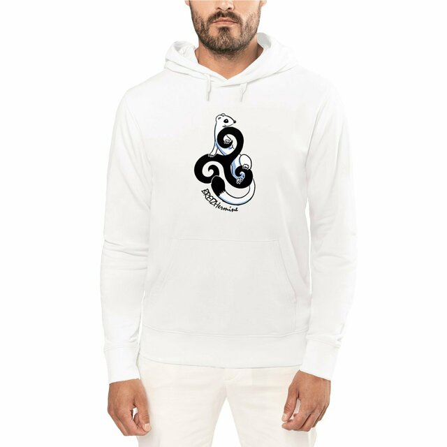 Image front Sweat à capuche unisexe - Léger - Celt'hermine