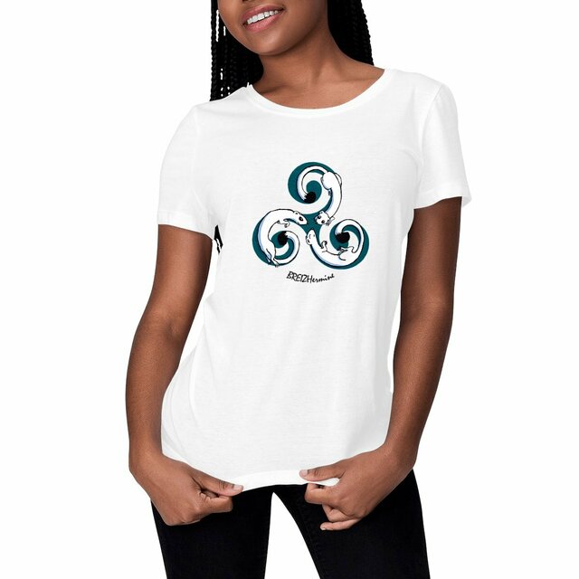 Image front T-shirt Femme - Premium Plus - Hermiskell