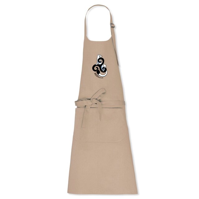 Image back Tablier - Beige / Rouge - Celt'hermine