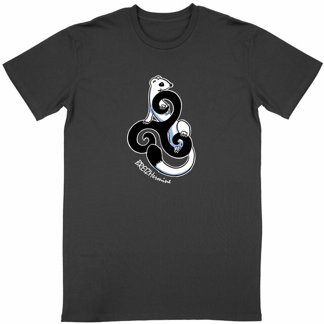 Image back T-shirt unisexe foncé - Celt'hermine