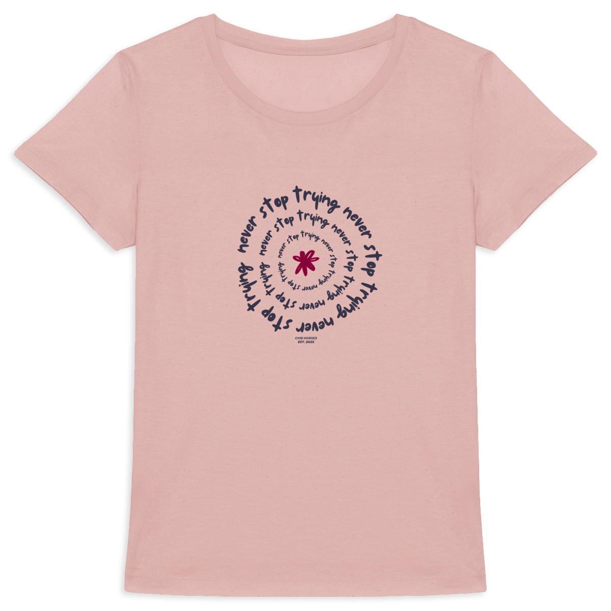 Image back Never Stop Trying - Le T-shirt