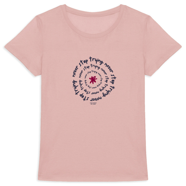 Image back Never Stop Trying - Le T-shirt