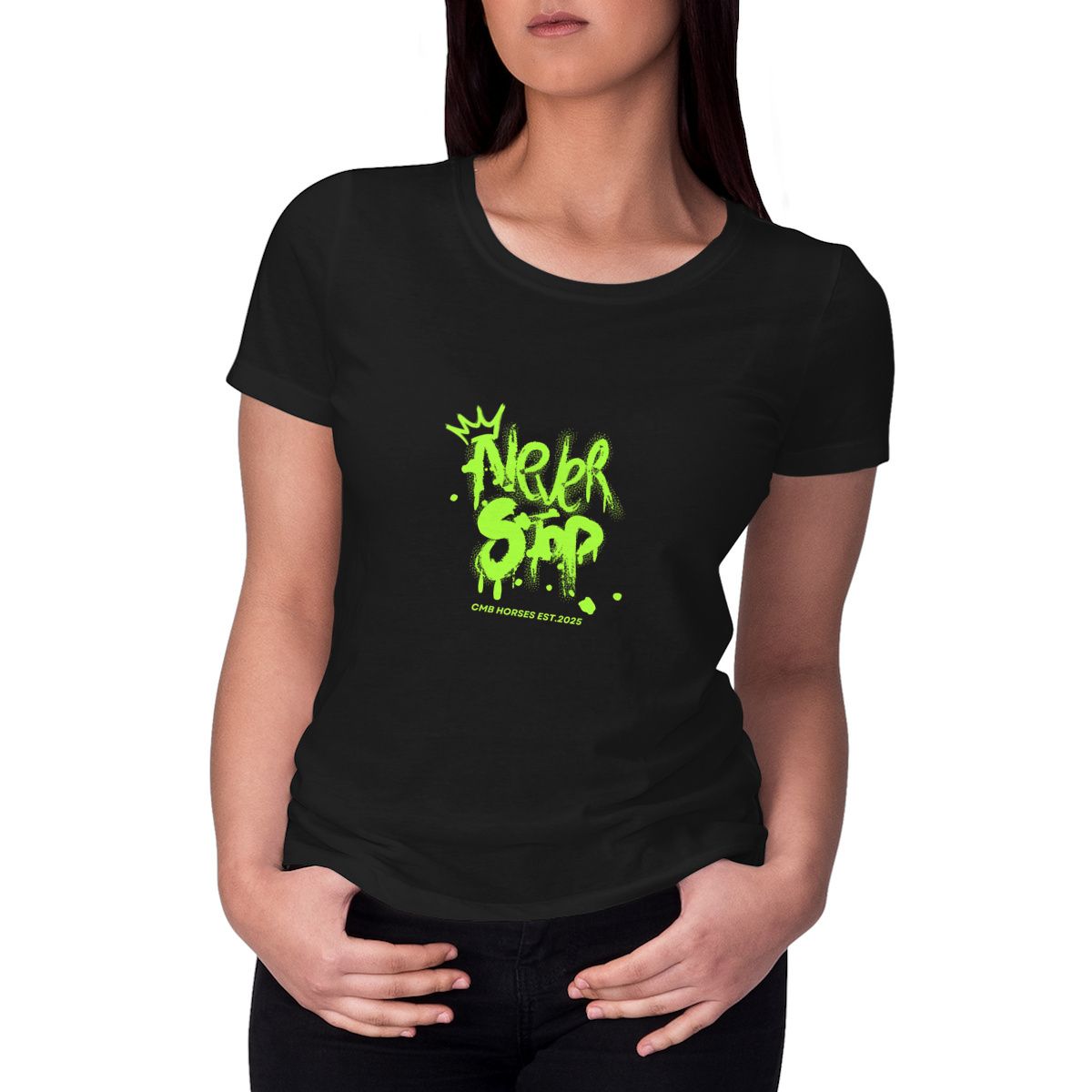 Image front Never Stop - Le T-shirt (Urban Style)