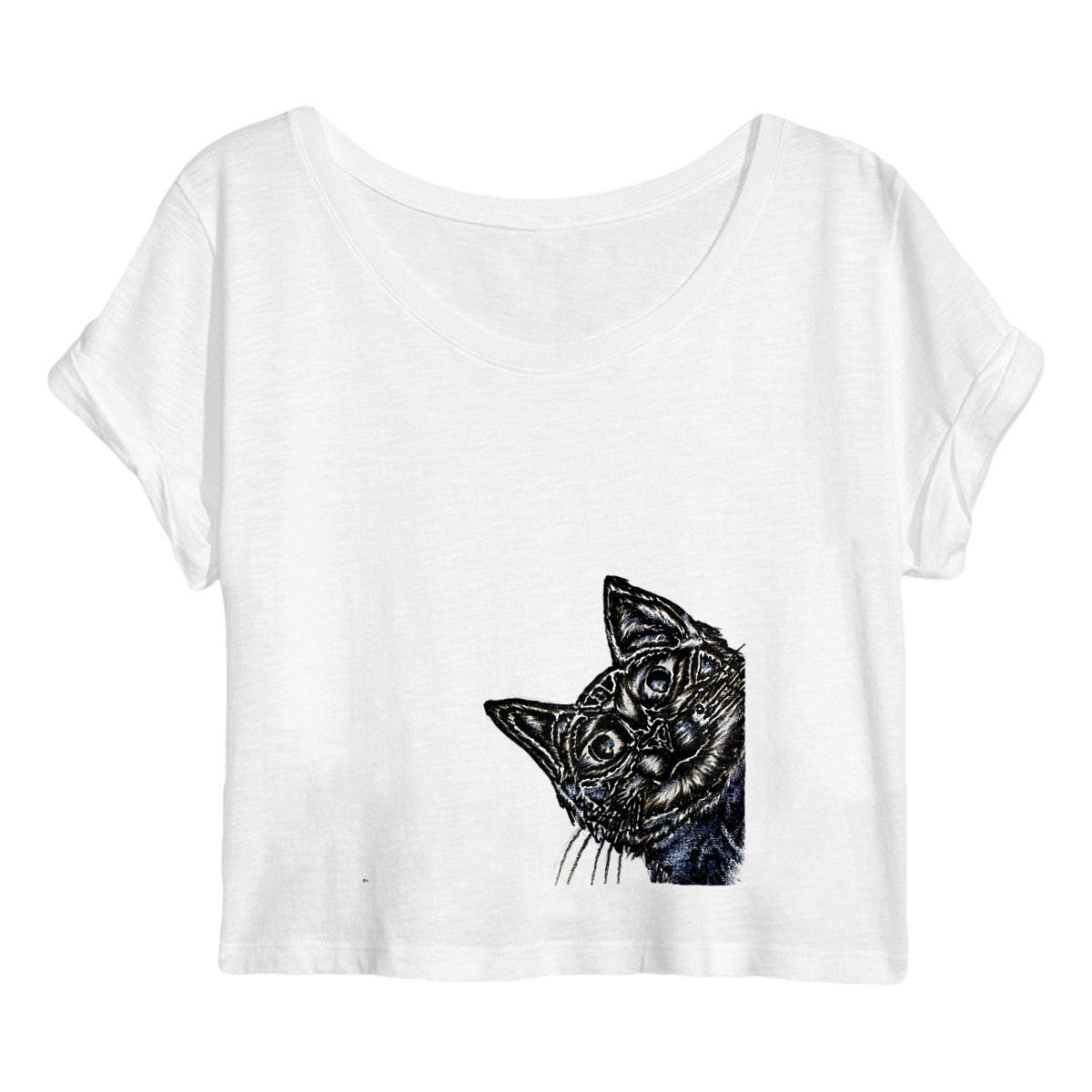 Image back Women's crop top - Premium Plus