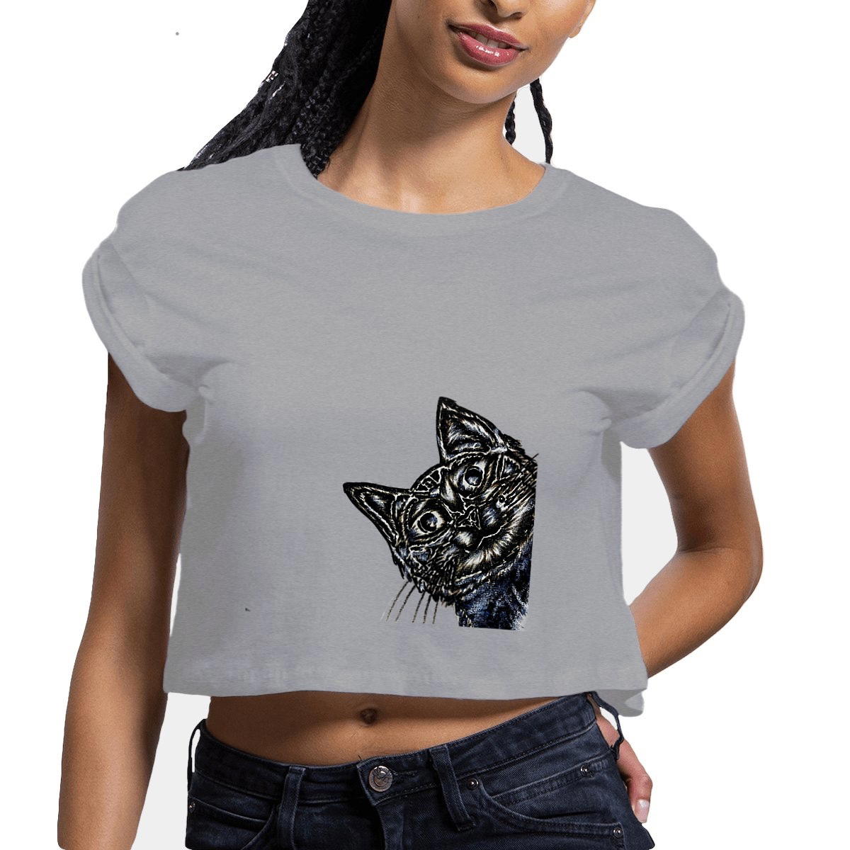 Image front Women's crop top - Premium Plus