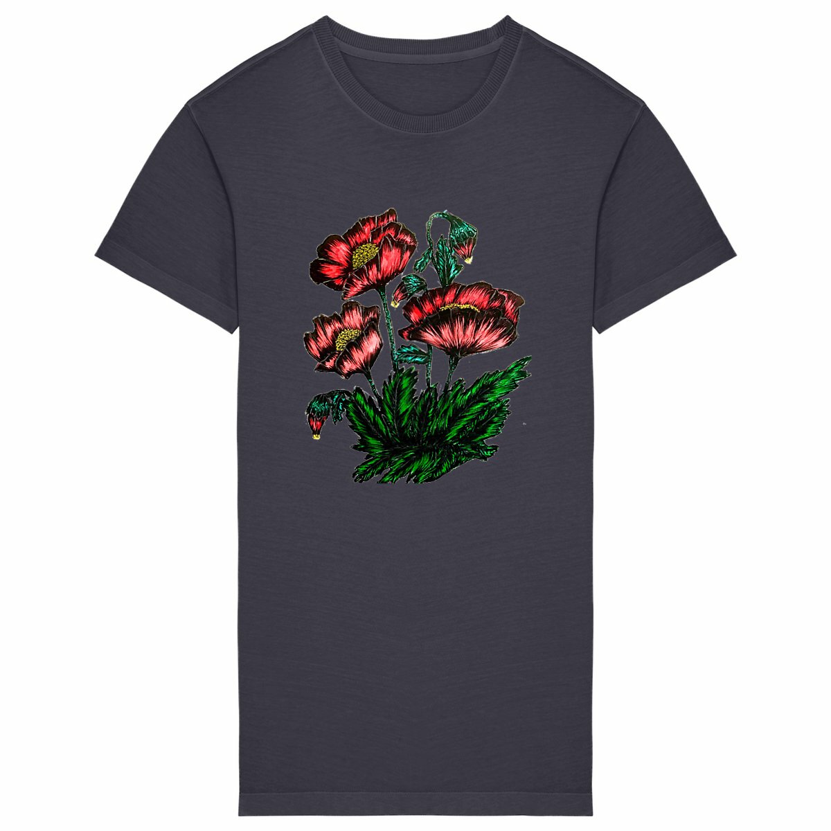 Image back Women's t-shirt dress