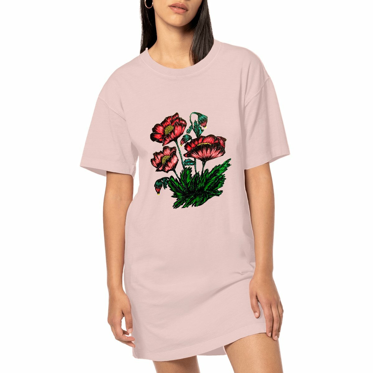 Image front Women's t-shirt dress