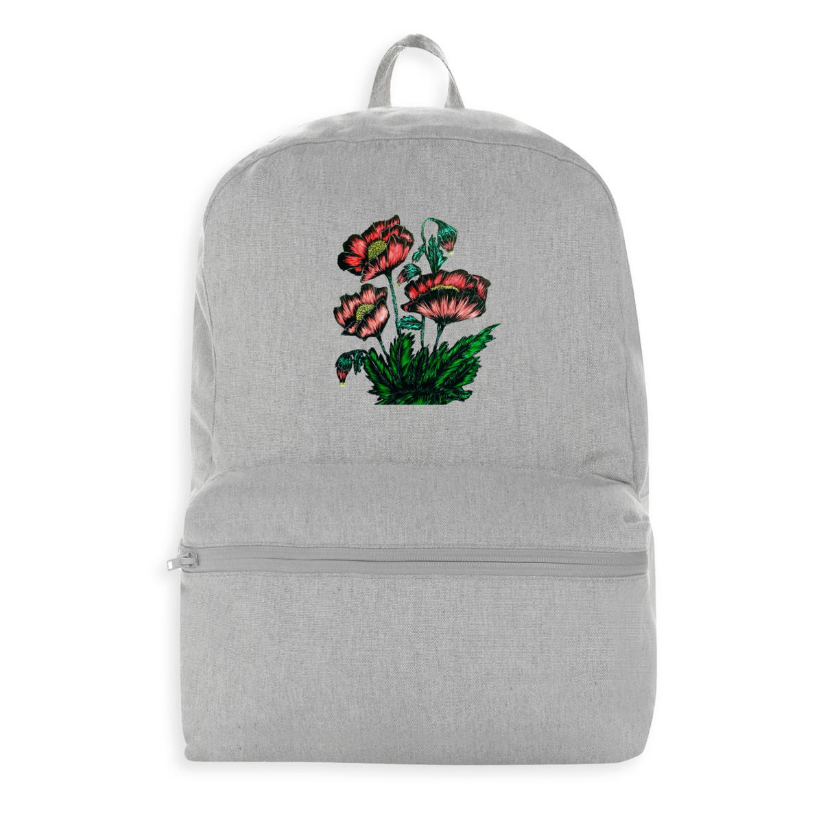 Image front 100% recycled backpack 