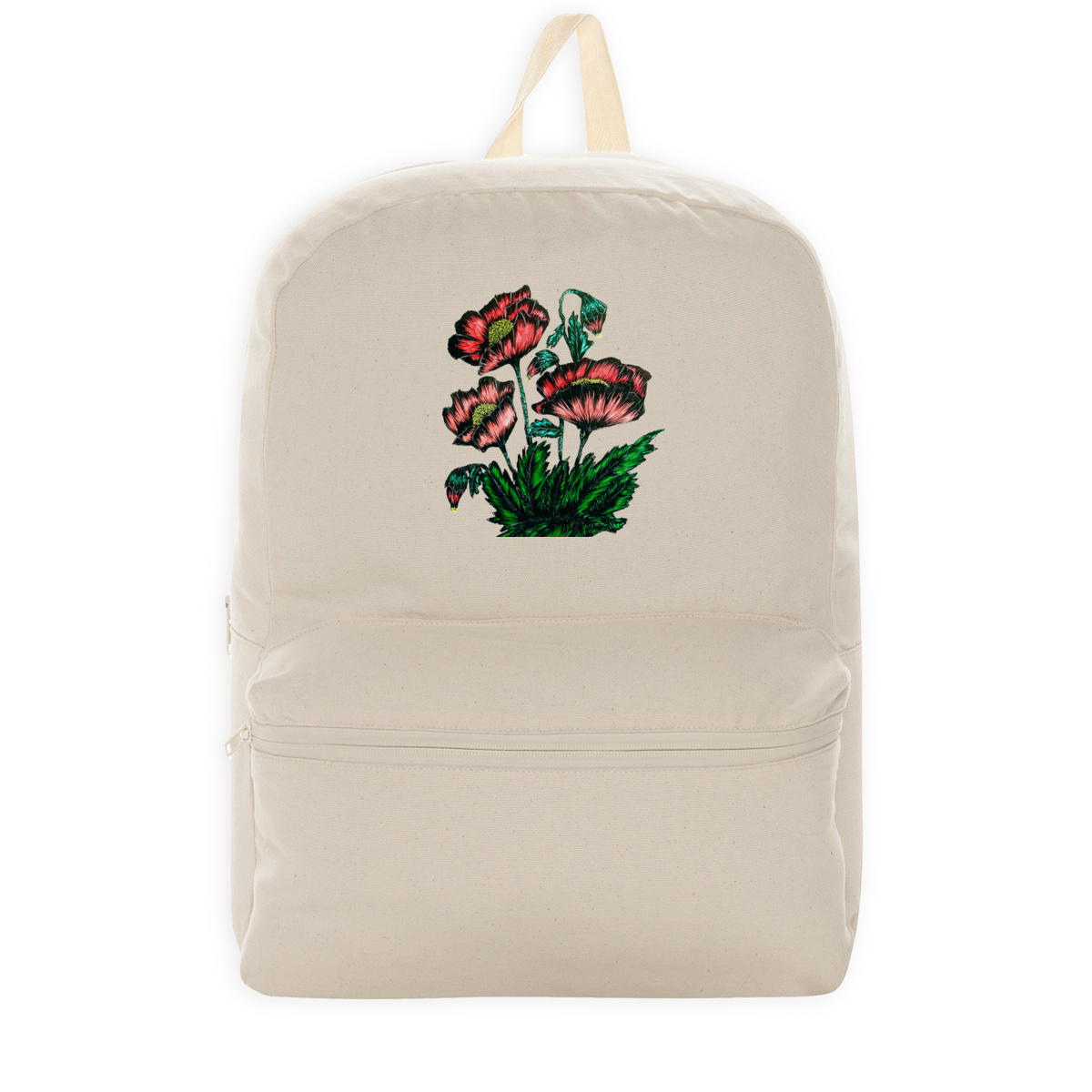 Image back 100% recycled backpack 