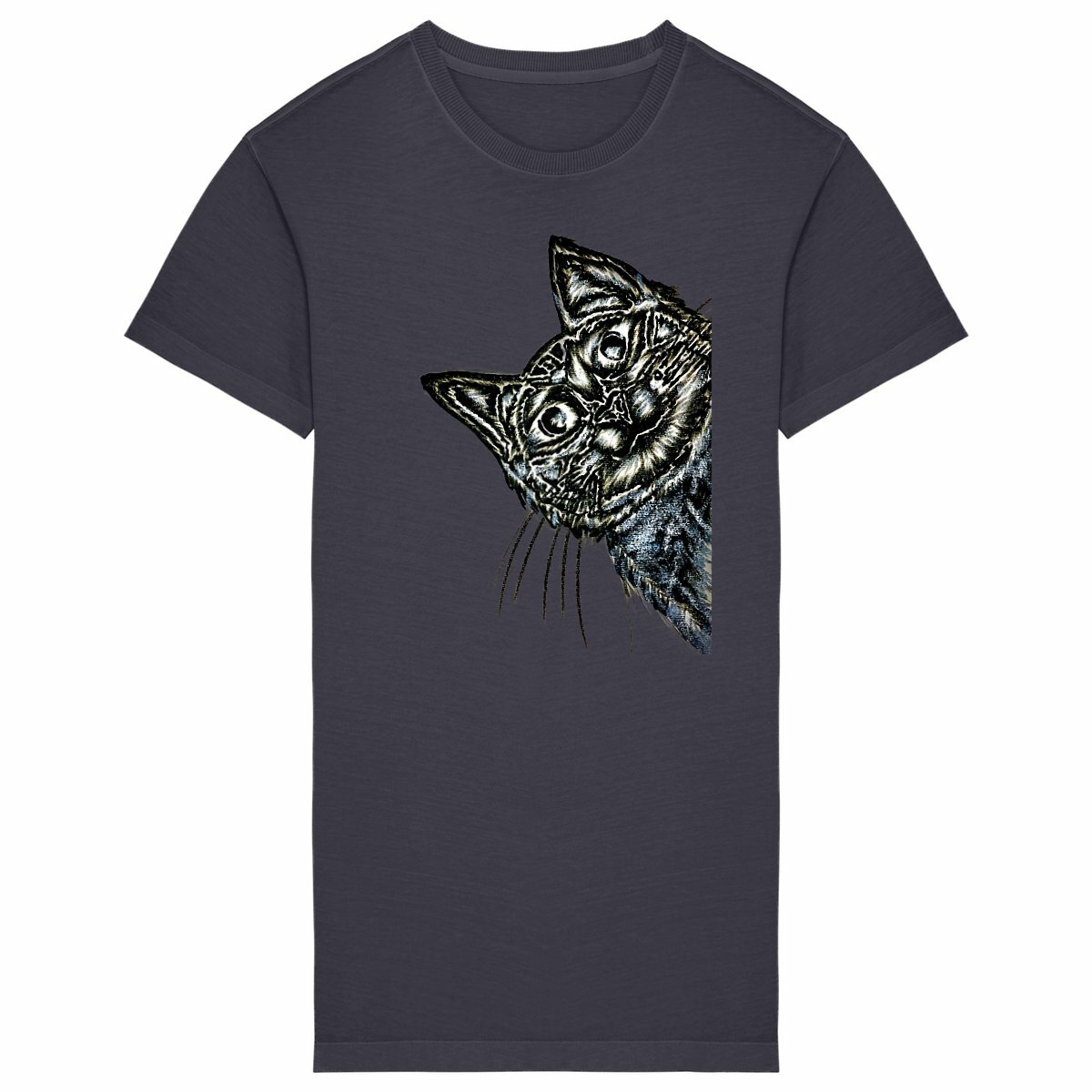 Image back Women's t-shirt dress - Premium Plus