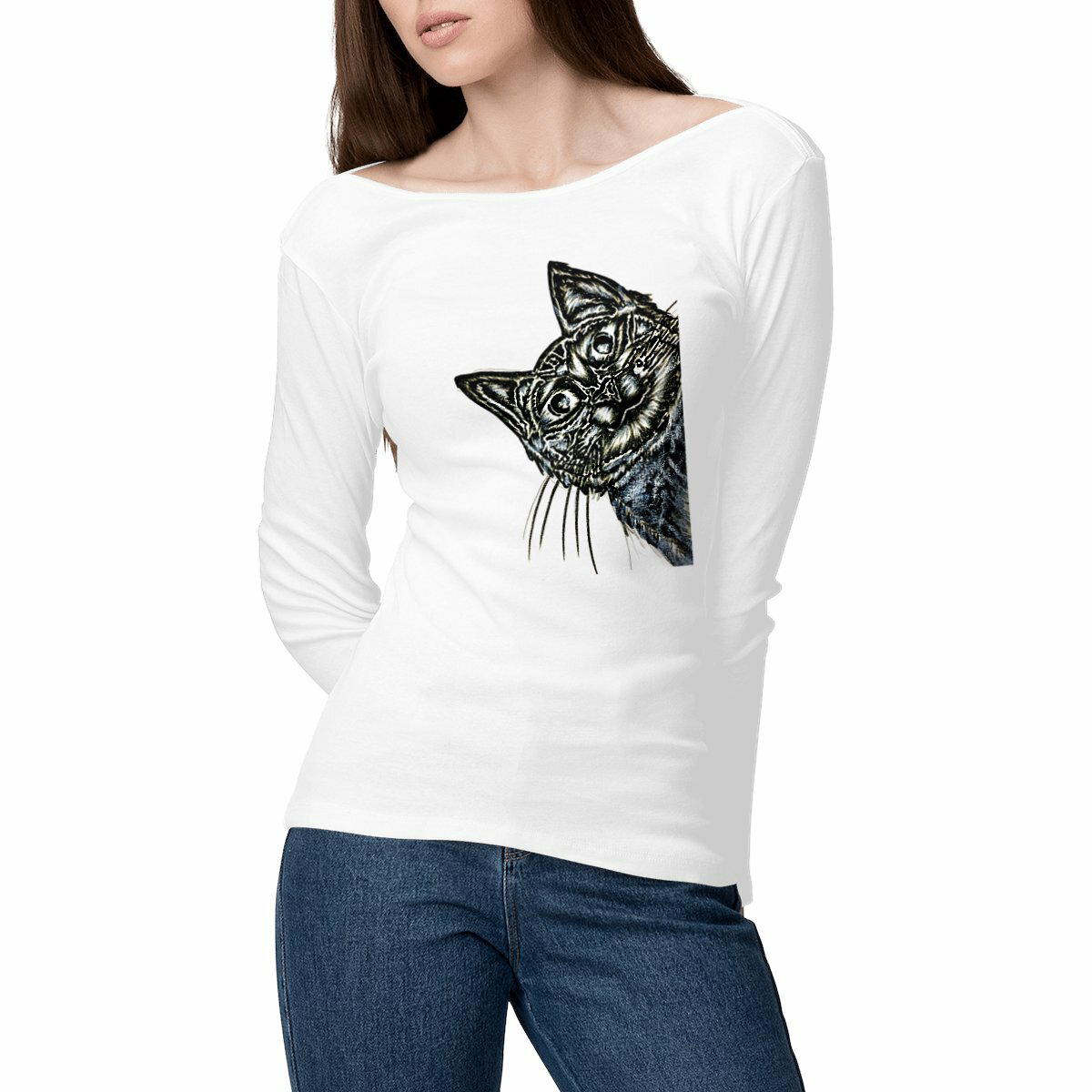 Image front Women's long sleeve t-shirt - Premium