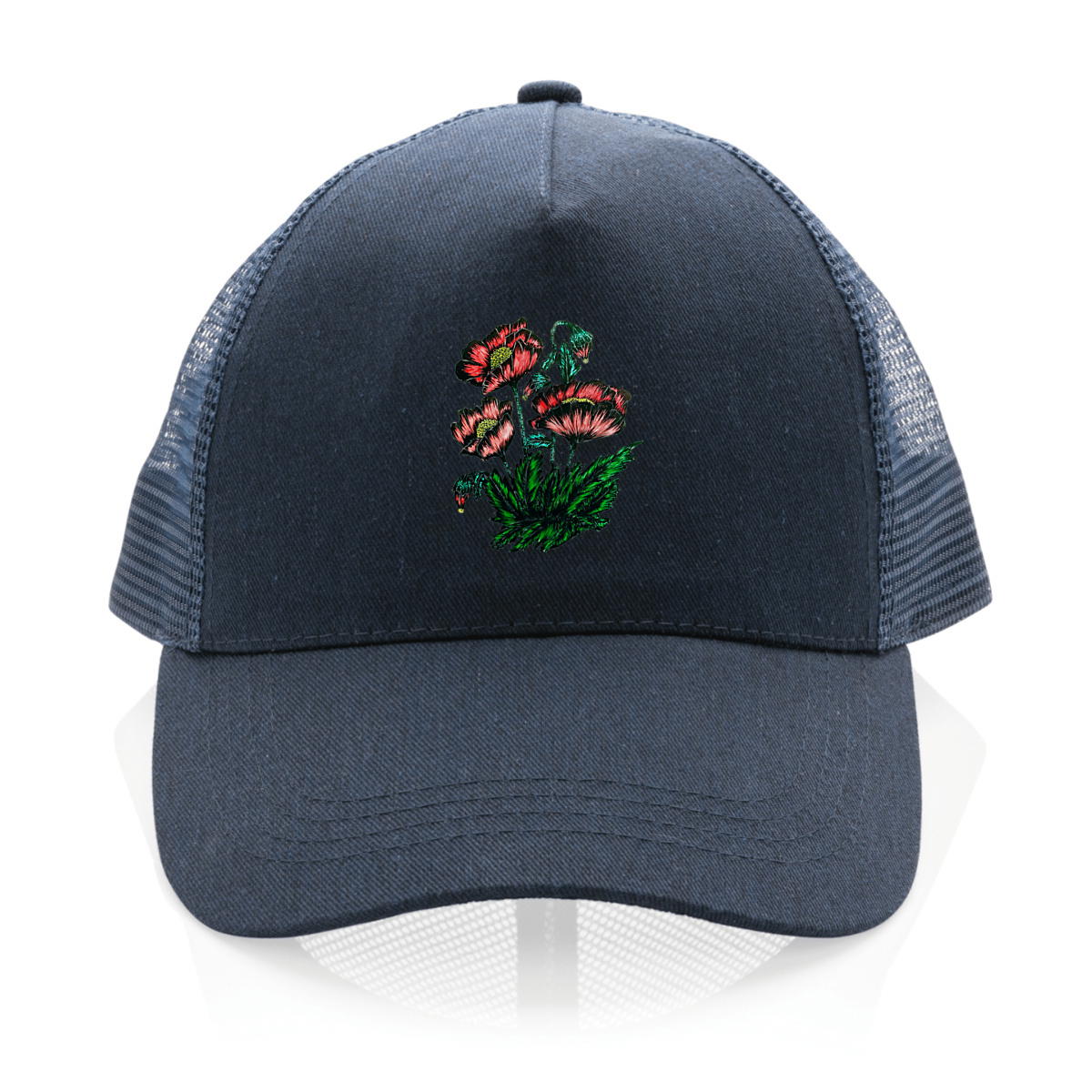 Image back 100% recycled Trucker cap - Premium