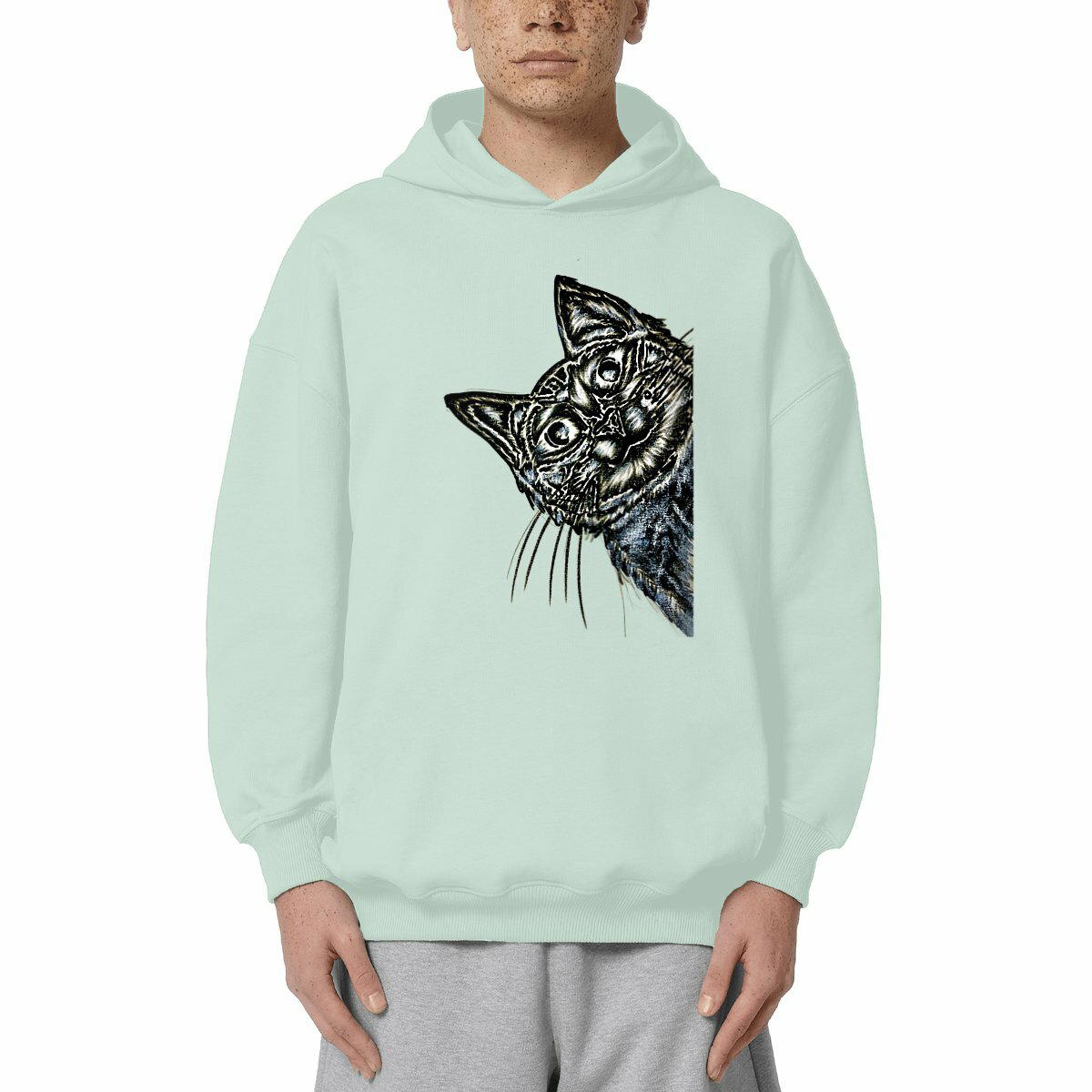 Image front Unisex oversized hoodie - Premium Plus