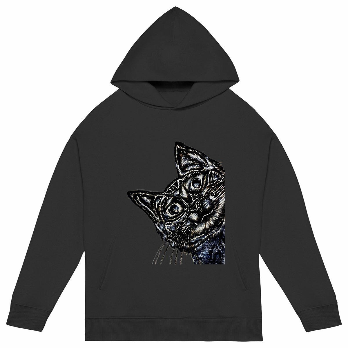 Image back Unisex oversized hoodie - Premium Plus