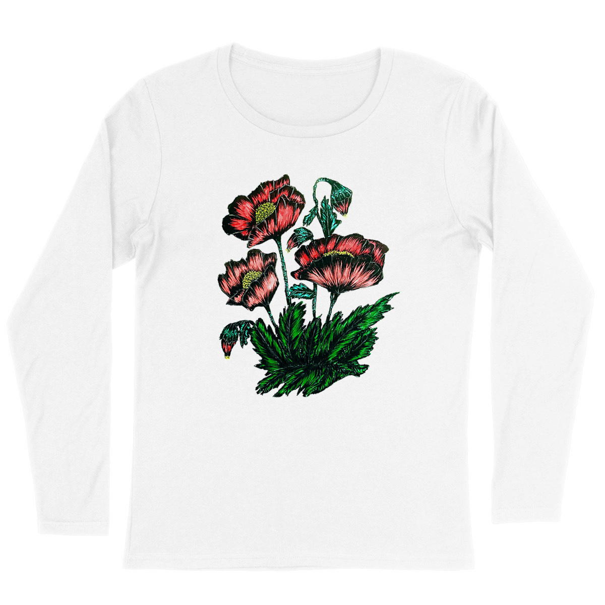 Image back Women's long sleeve t-shirt - Premium