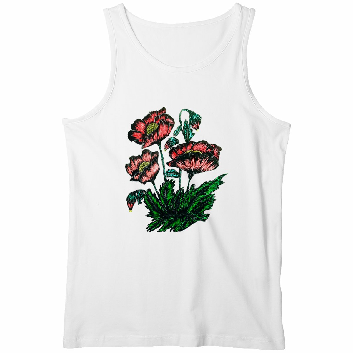 Image back Men's tank top - Change