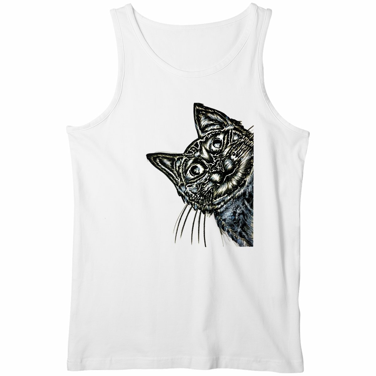 Image back Men's tank top - Change