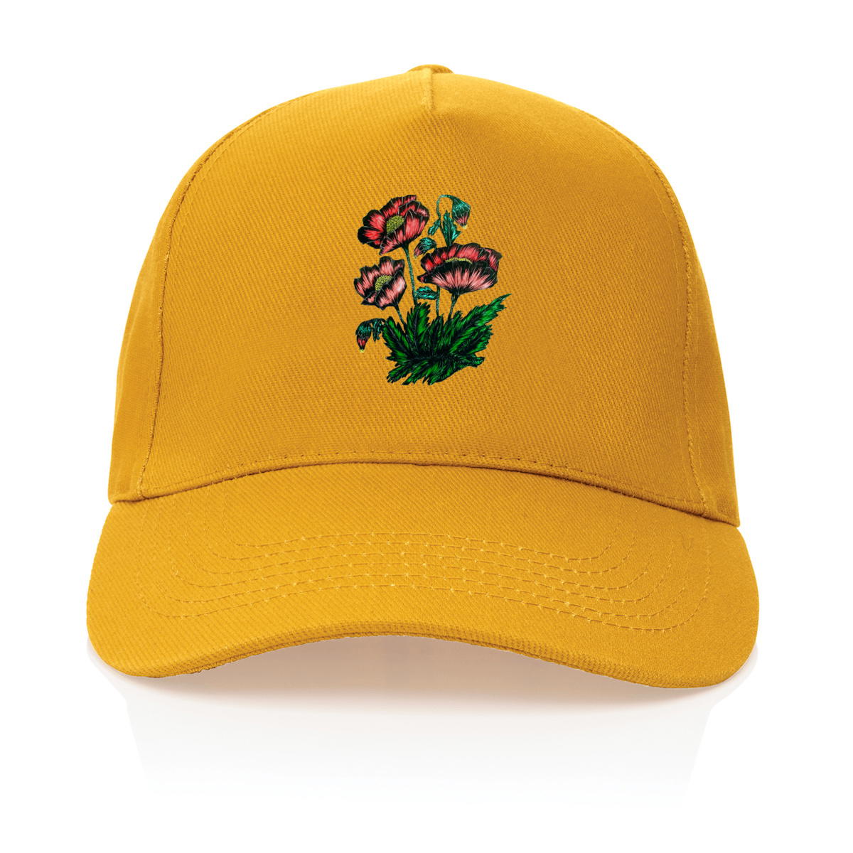 Image front 100% recycled cap - Premium