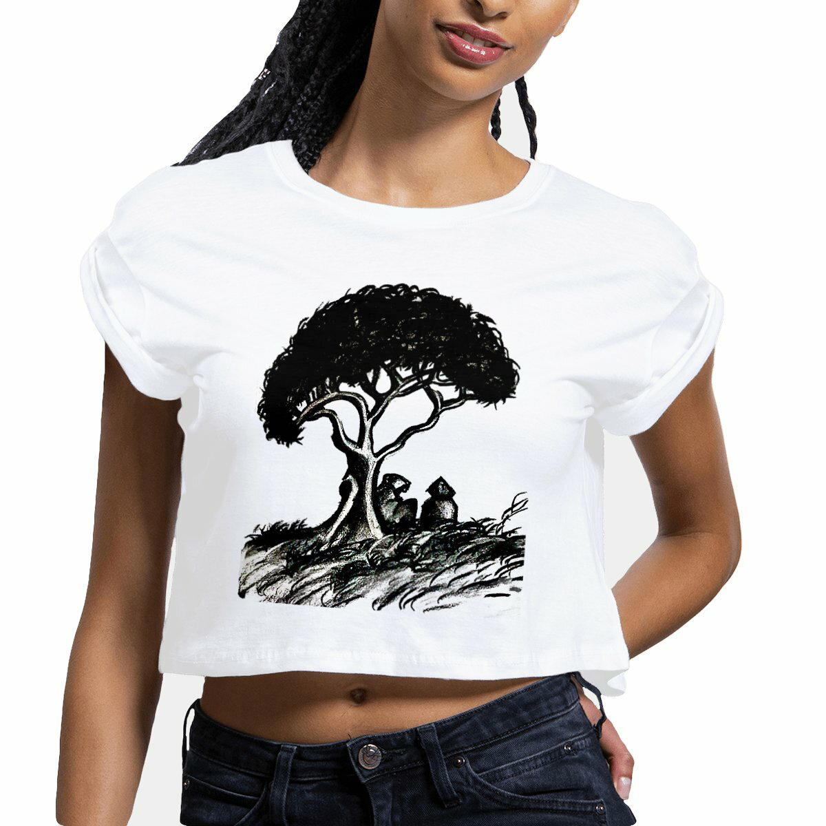 Image front Women's crop top