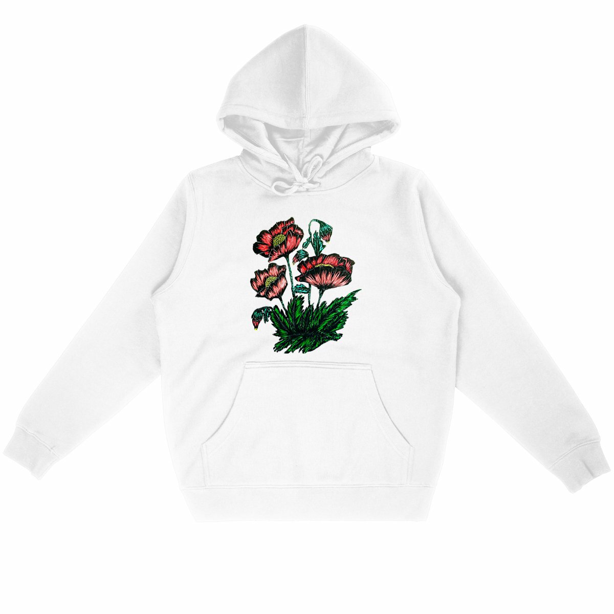 Image back Unisex hoodie - Premium