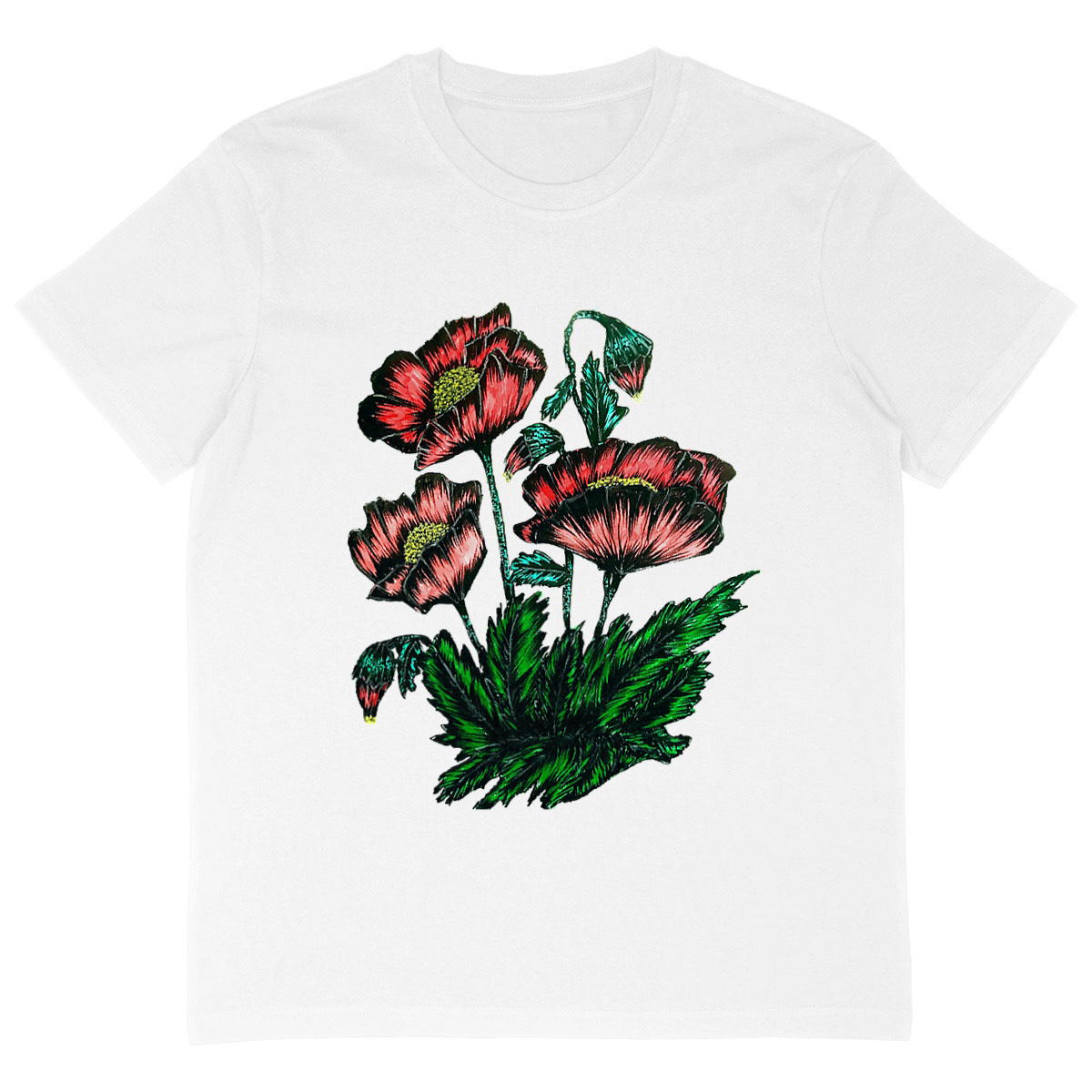 Image back Men's oversized t-shirt - Premium Plus