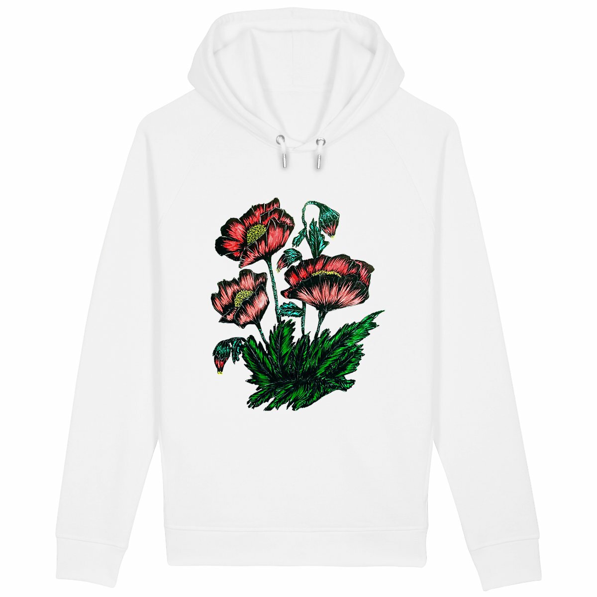 Image back Unisex side pocket hoodie - Premium Plus