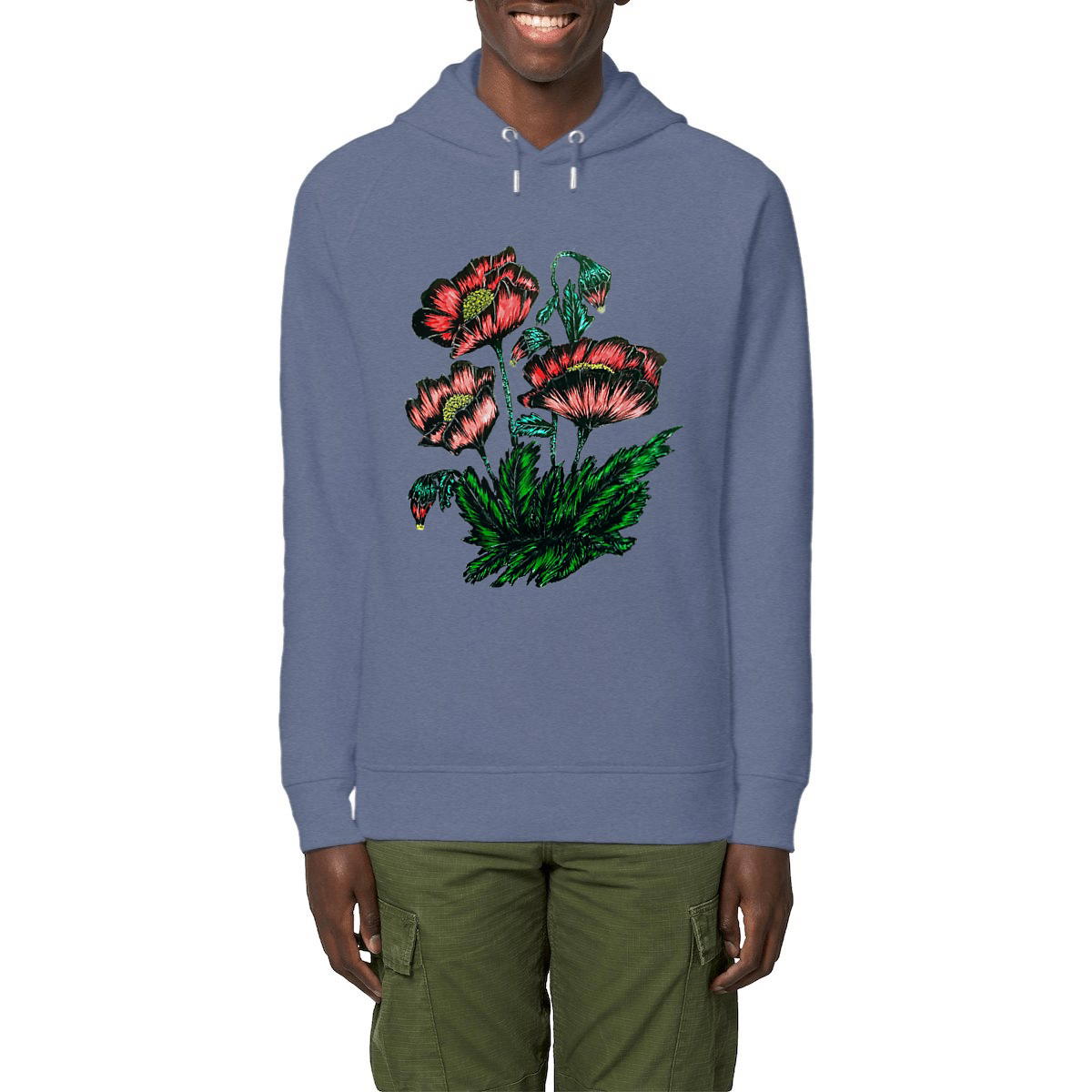 Image front Unisex side pocket hoodie - Premium Plus