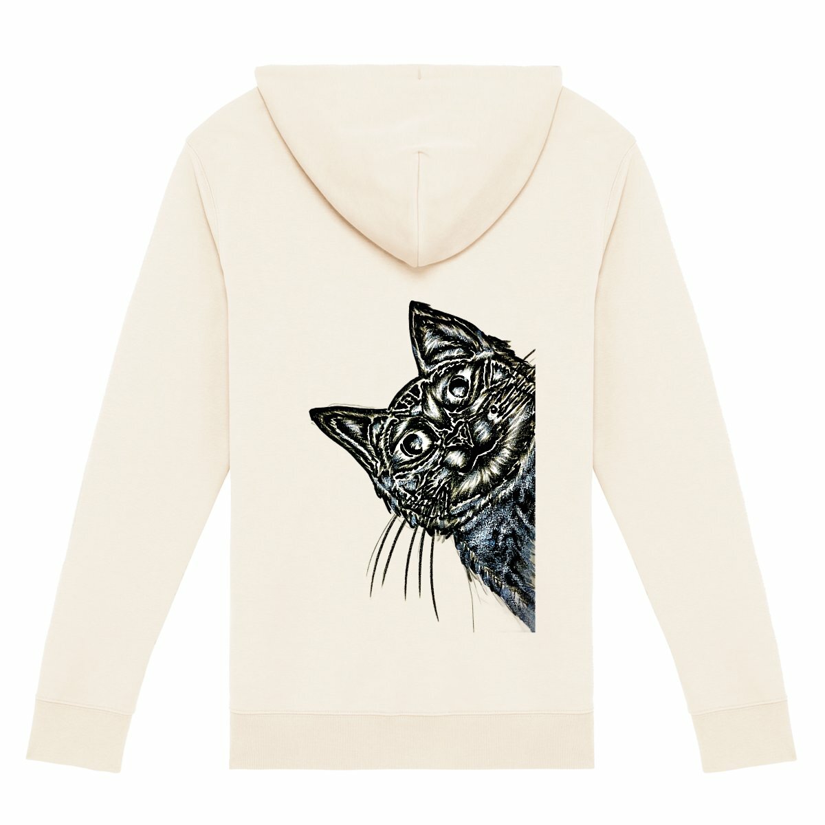 Image back Unisex Zip Hoodie - Premium Plus