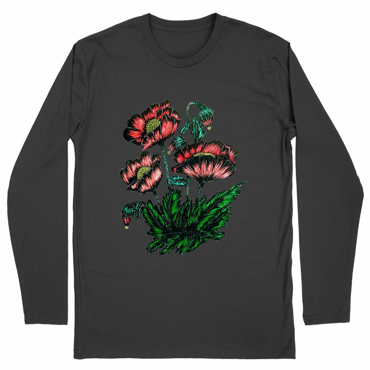 Image back Men's long sleeve t-shirt - Premium