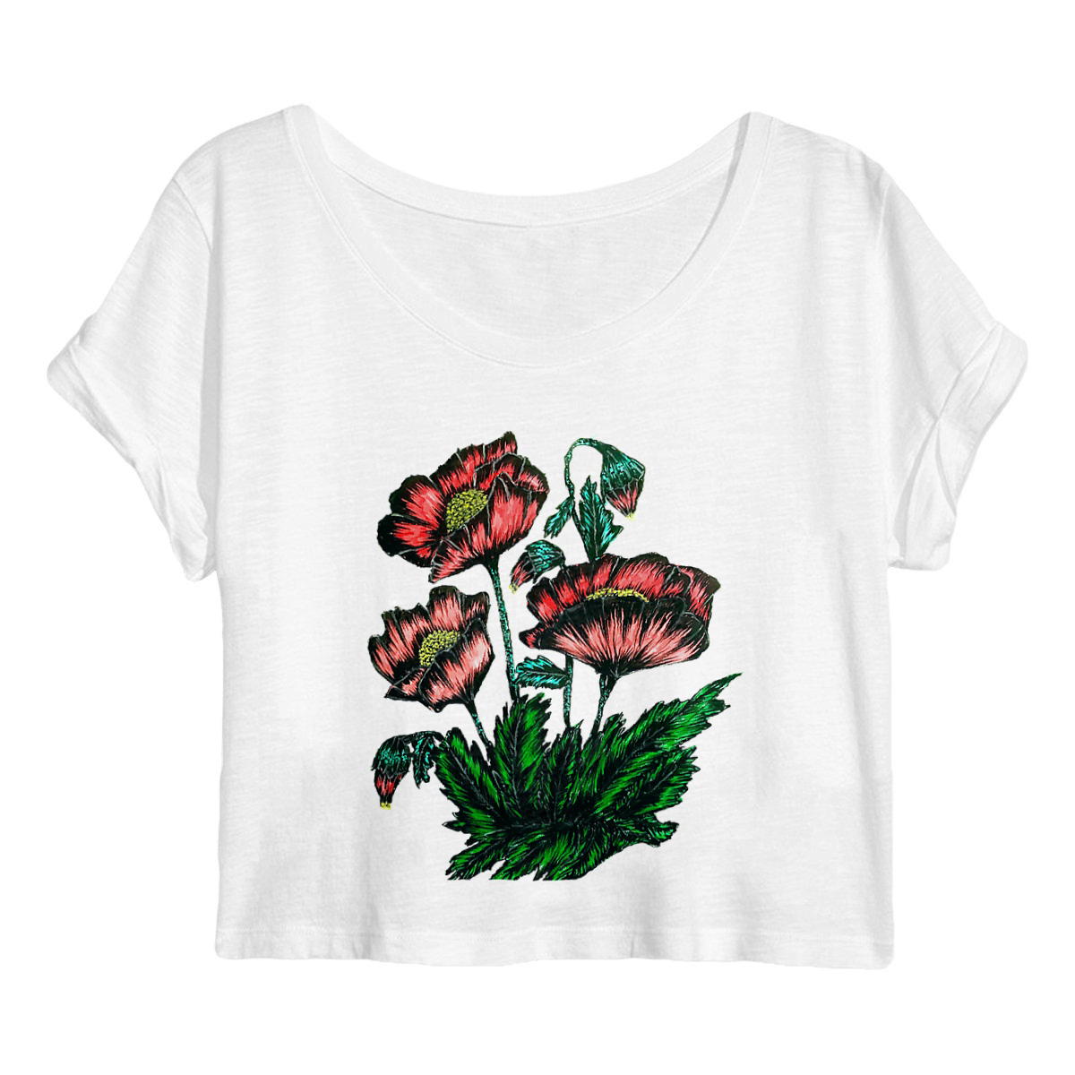 Image back Women's crop top