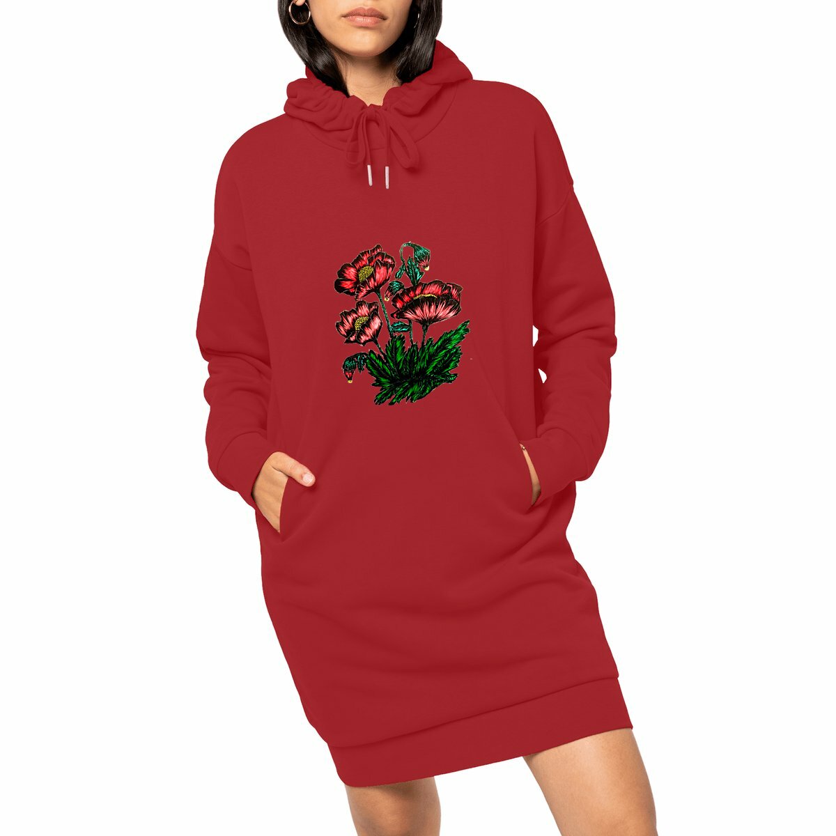 Image front Women's hoodie dress