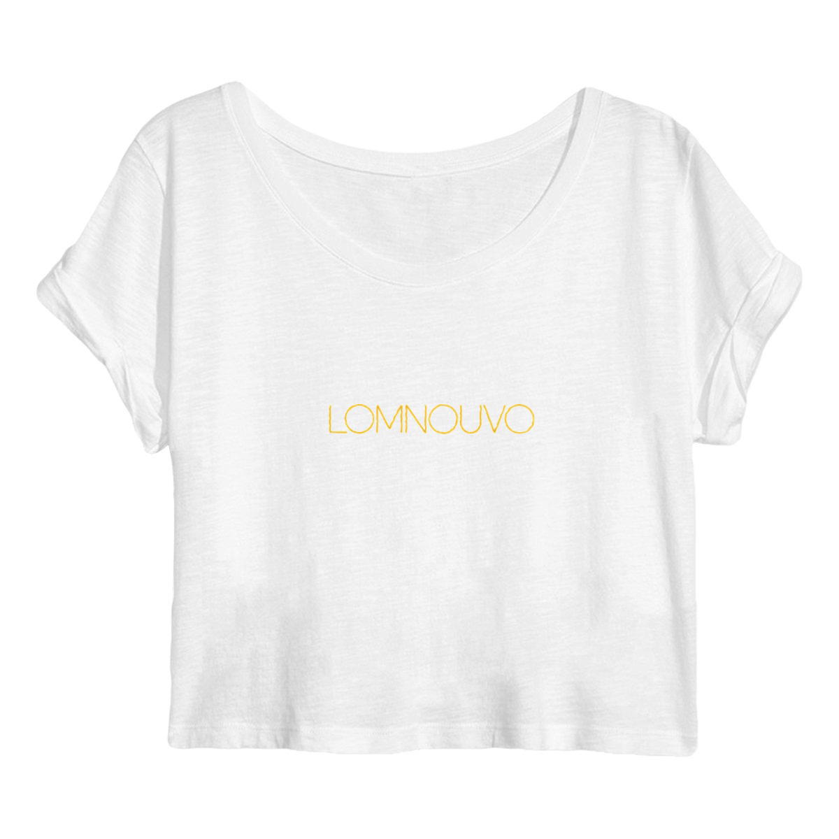 Image back Crop top Femme noir LOMNOUVO