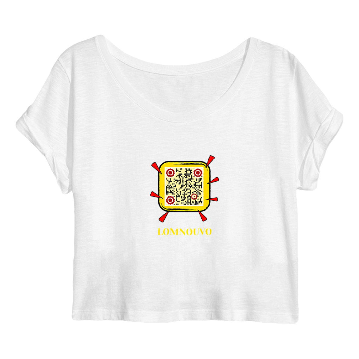 Image back Crop top Femme LOMNOUVO