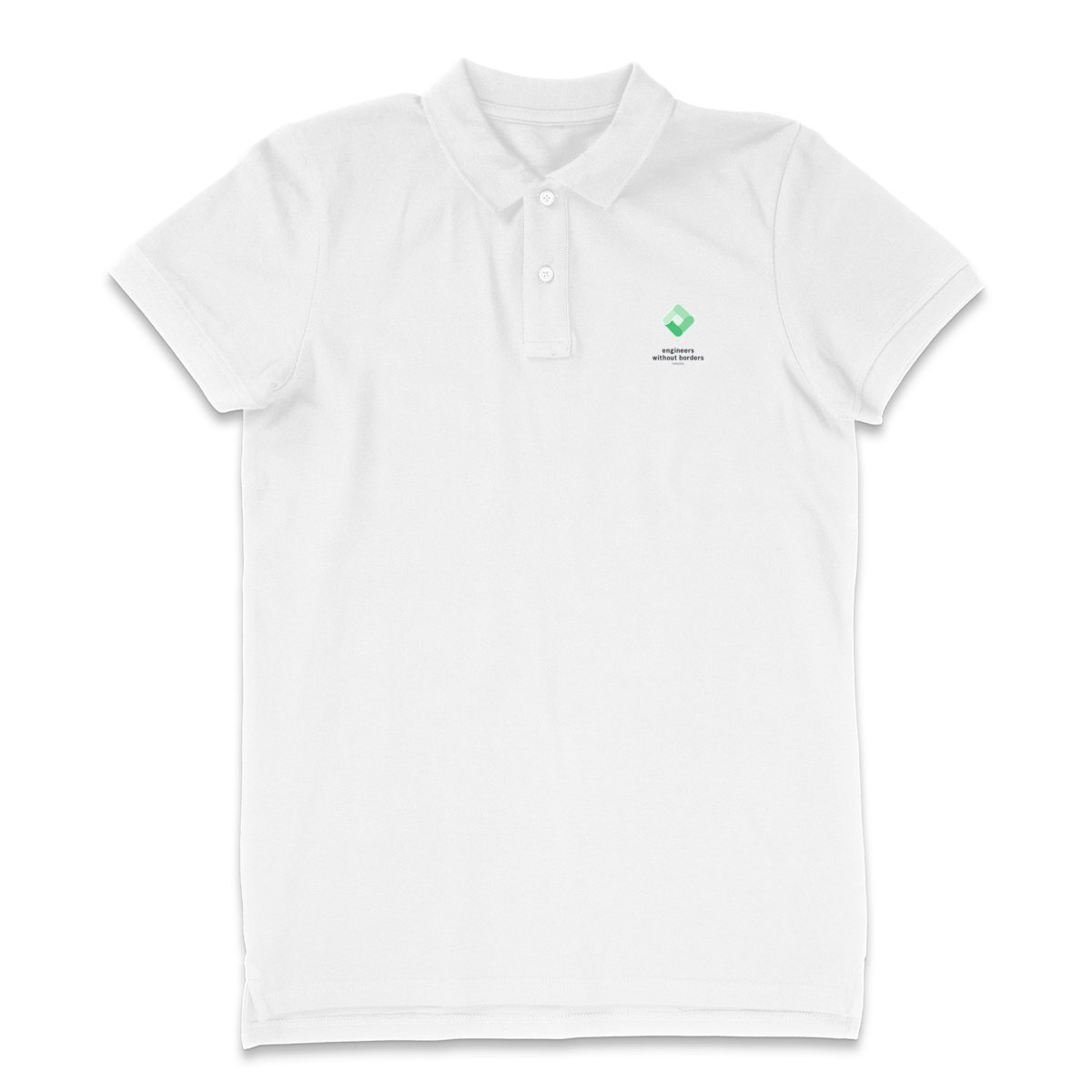 Image back Polo Shirt Men's Style White Small Logo Print