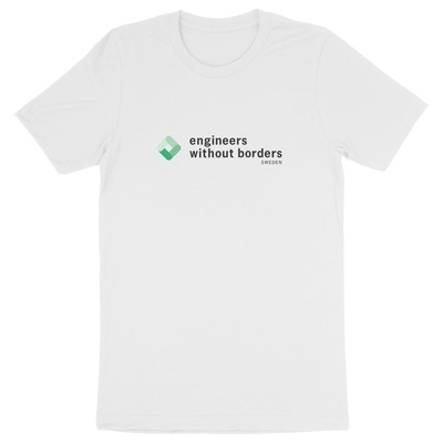 T-shirt white or grey w large EWB Logo in front + "Engineering for Humanity" in back - Heavyweight