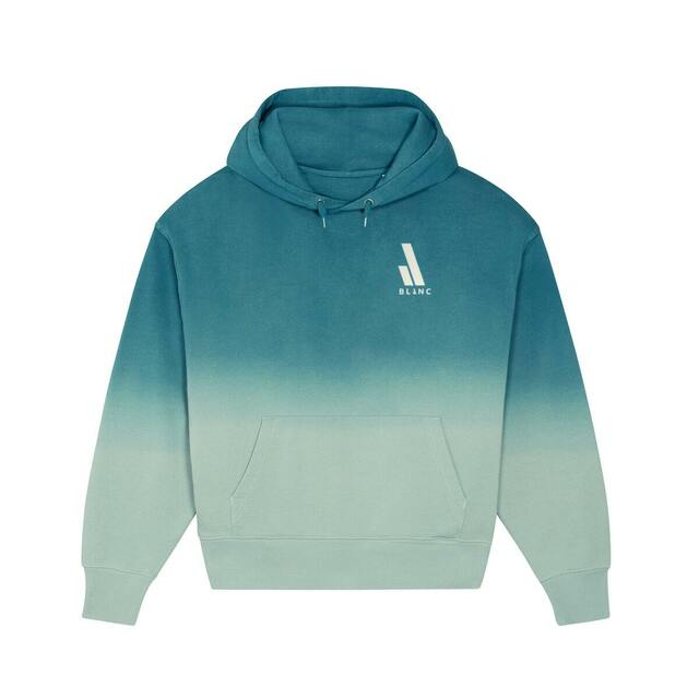 Blanc's Unisex Hoodie Dip Dye oversized - Image