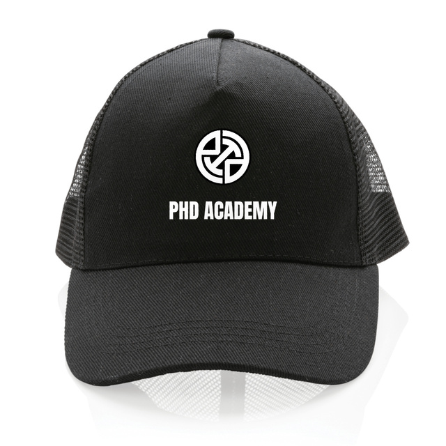 Image front PHD Academy - 100% Recycled Cap
